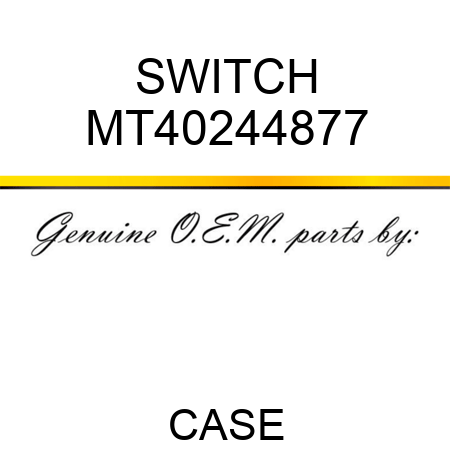 SWITCH MT40244877