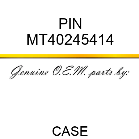PIN MT40245414
