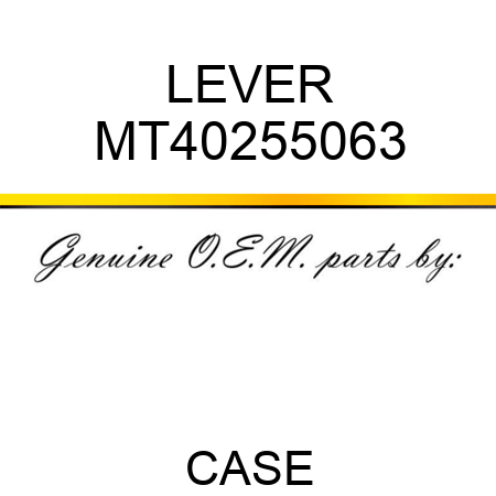 LEVER MT40255063