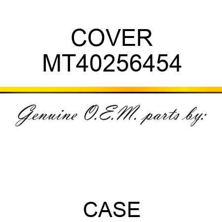 COVER MT40256454