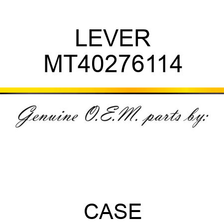LEVER MT40276114