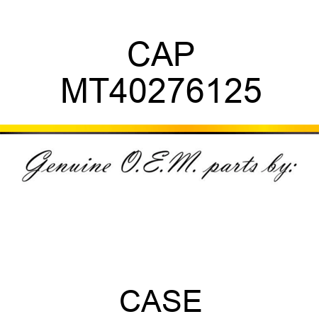 CAP MT40276125