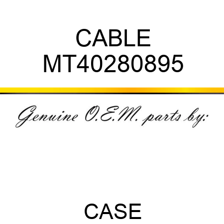 CABLE MT40280895