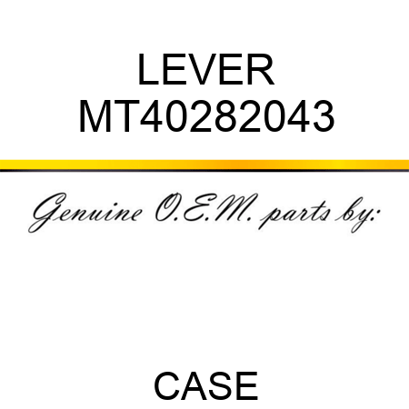 LEVER MT40282043