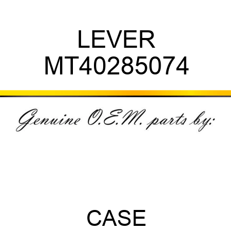 LEVER MT40285074