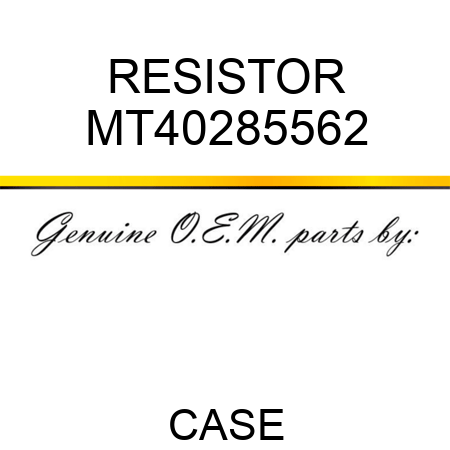 RESISTOR MT40285562