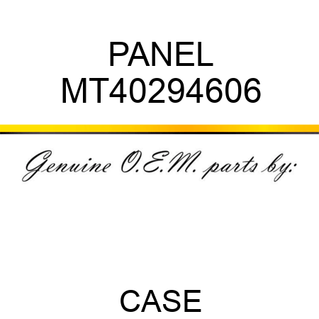 PANEL MT40294606