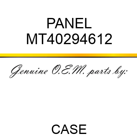 PANEL MT40294612