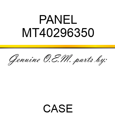 PANEL MT40296350