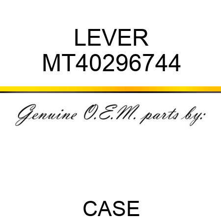 LEVER MT40296744