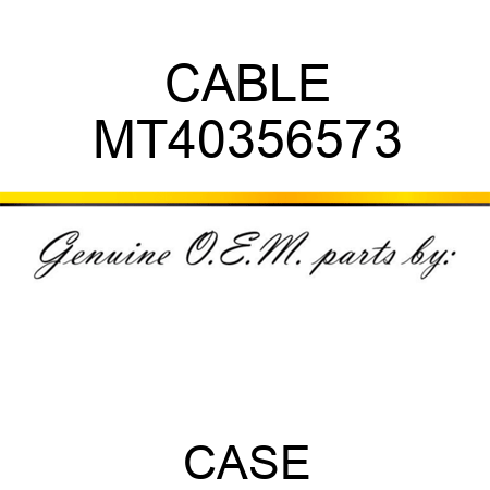 CABLE MT40356573