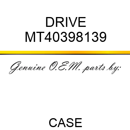 DRIVE MT40398139