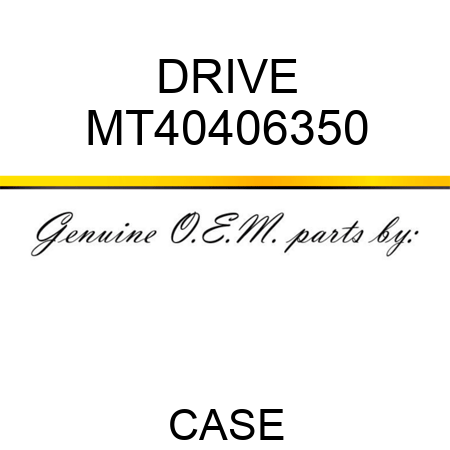 DRIVE MT40406350