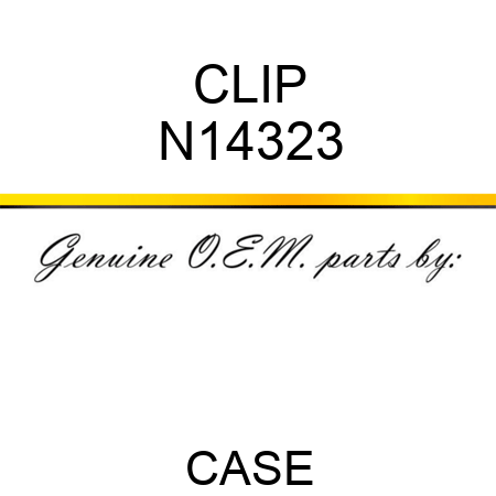 CLIP N14323