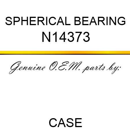 SPHERICAL BEARING N14373