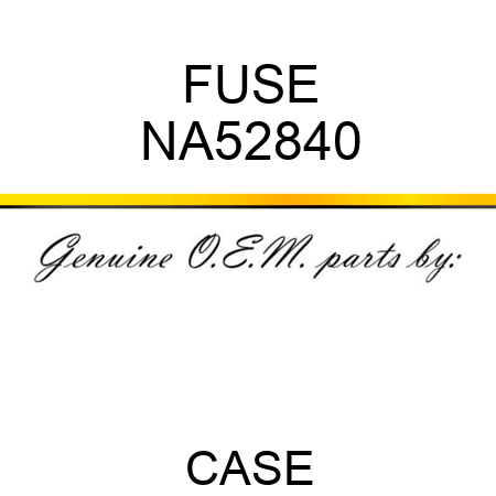 FUSE NA52840