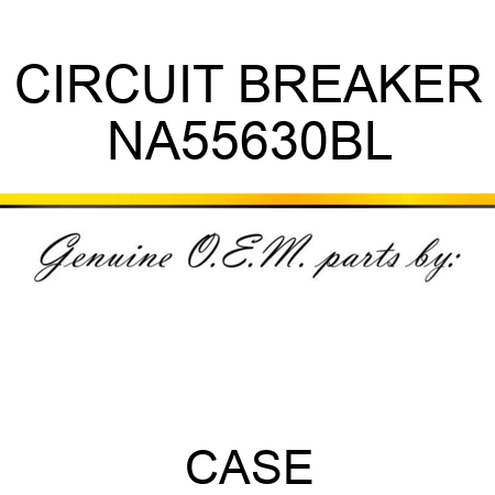 CIRCUIT BREAKER NA55630BL