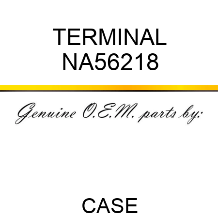 TERMINAL NA56218