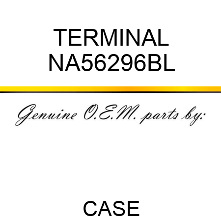 TERMINAL NA56296BL
