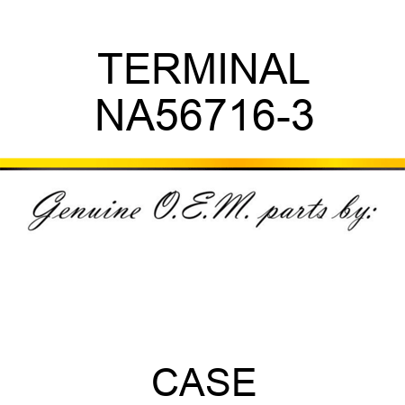 TERMINAL NA56716-3