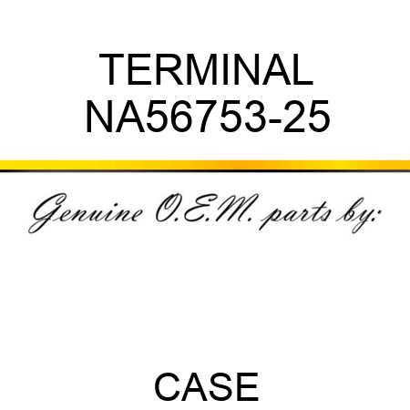 TERMINAL NA56753-25