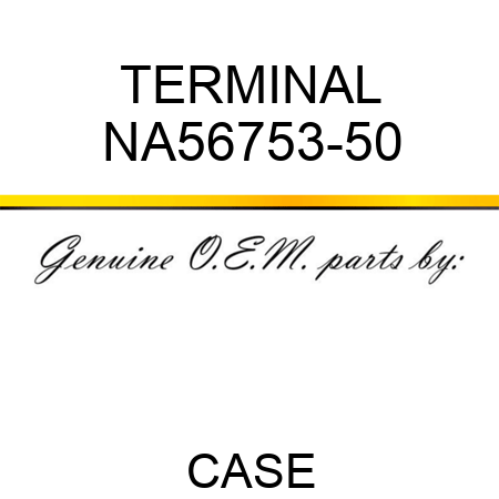 TERMINAL NA56753-50