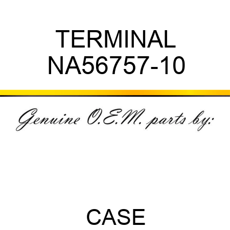 TERMINAL NA56757-10