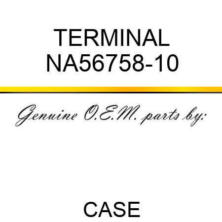 TERMINAL NA56758-10