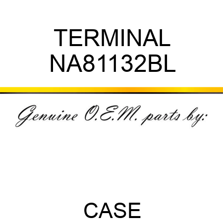 TERMINAL NA81132BL