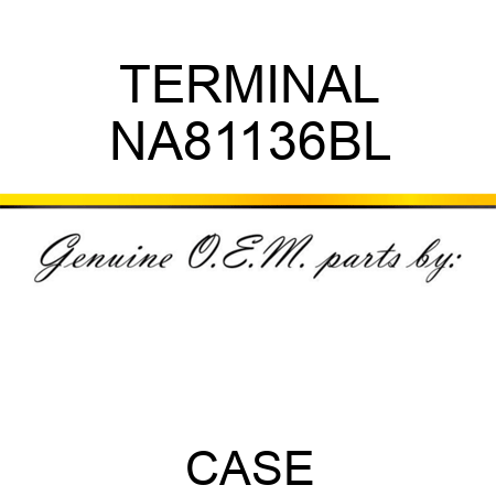 TERMINAL NA81136BL