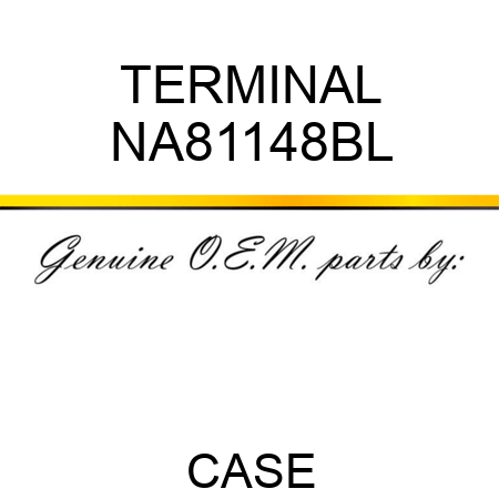 TERMINAL NA81148BL