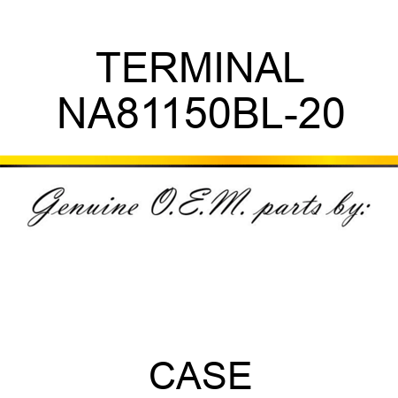 TERMINAL NA81150BL-20