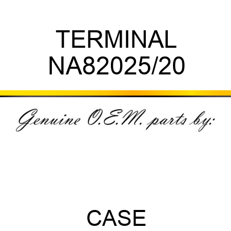 TERMINAL NA82025/20