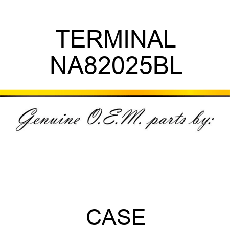 TERMINAL NA82025BL