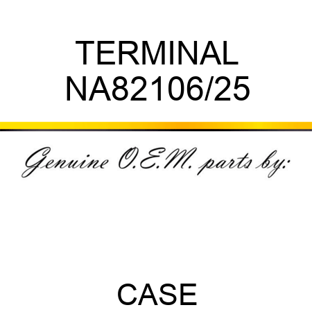 TERMINAL NA82106/25