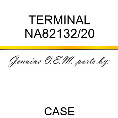 TERMINAL NA82132/20