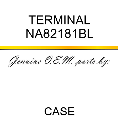 TERMINAL NA82181BL