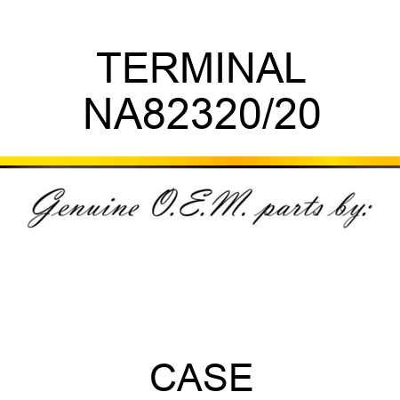 TERMINAL NA82320/20