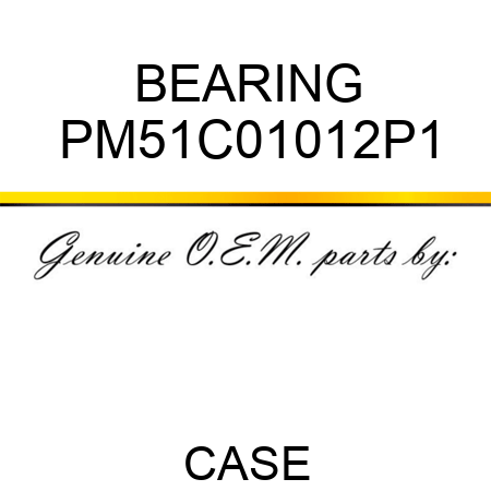 BEARING PM51C01012P1