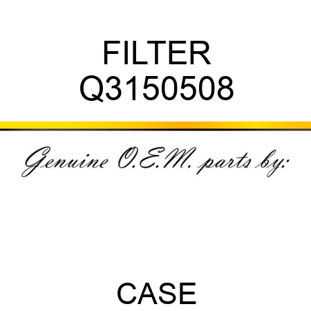 FILTER Q3150508
