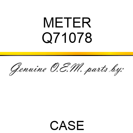 METER Q71078