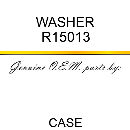 WASHER R15013