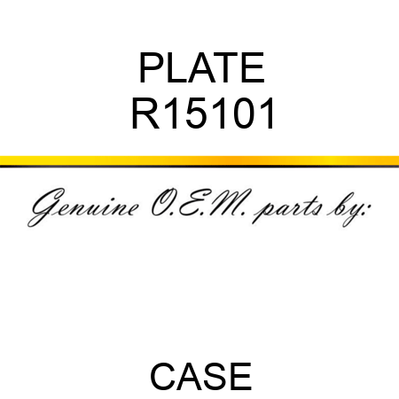 PLATE R15101