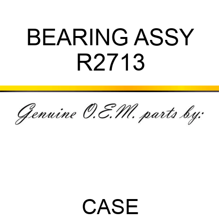 BEARING ASSY R2713