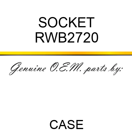 SOCKET RWB2720