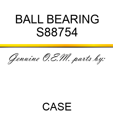 BALL BEARING S88754