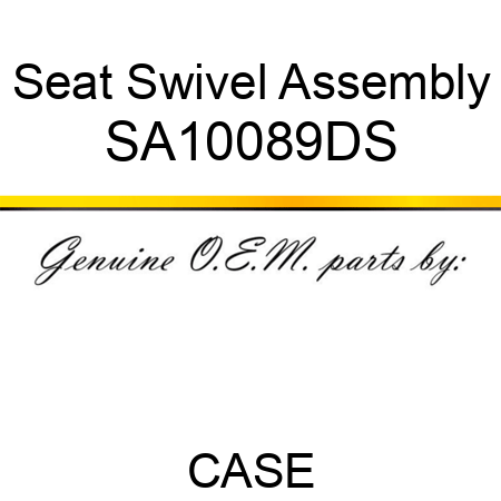 Seat Swivel Assembly SA10089DS
