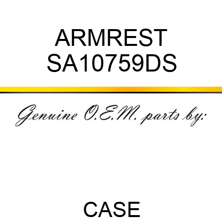 ARMREST SA10759DS