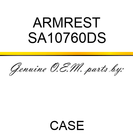 ARMREST SA10760DS