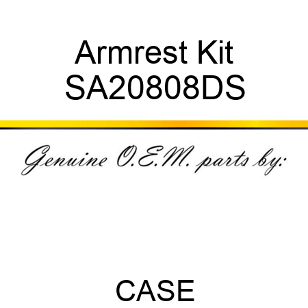 Armrest Kit SA20808DS